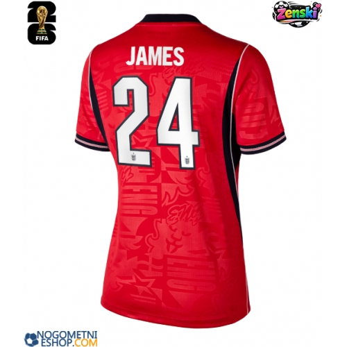 Ženski Nogometni dresi Anglija Reece James #24 Gostujoči SP 2026 Kratek Rokav